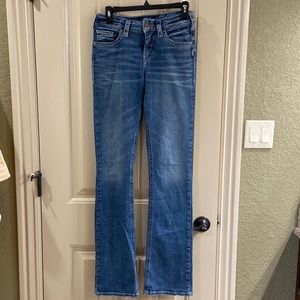 Slim Fit Boot Cut Jeans by Silver Jeans Brand. EUC!